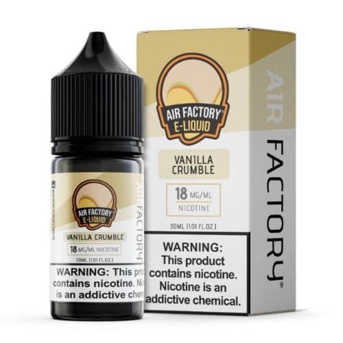 Air Factory Vanilla Crumble 30ml Nic Salt Vape Juice