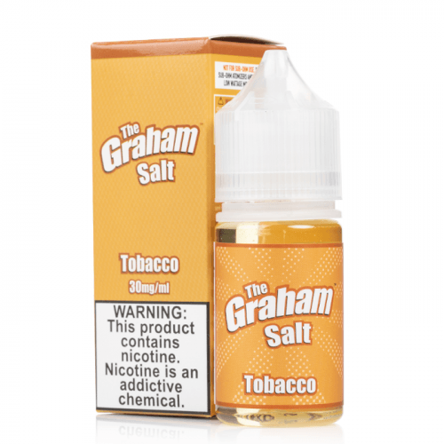 Honey Tobacco 30ml Nic Salt Vape Juice - The Graham Salt Nic Pod Vape Juice