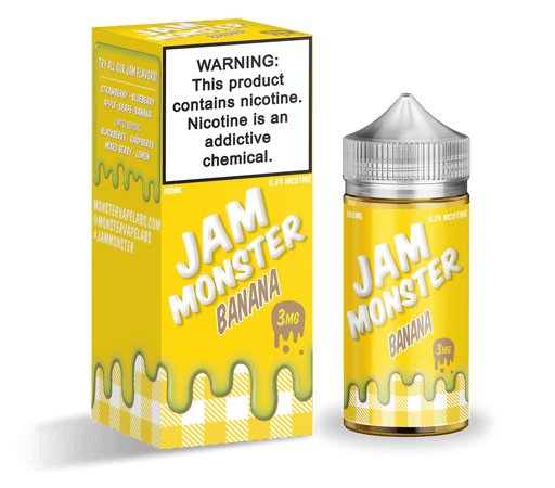 Jam Monster Banana 100ml Vape Juice E Liquid
