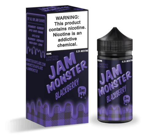 Jam Monster Blackberry 100ml Vape Juice E Liquid