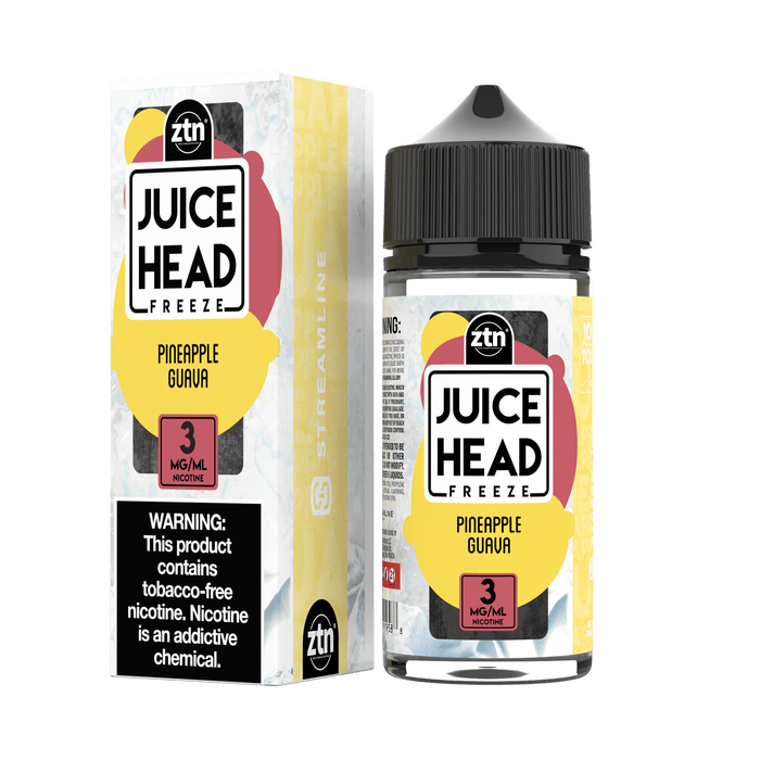 Juice Head Pineapple Guava Freeze 100ml ZTN Vape - 3MG