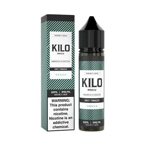 Kilo Mint Tobacco 60ml Vape Juice E Liquid