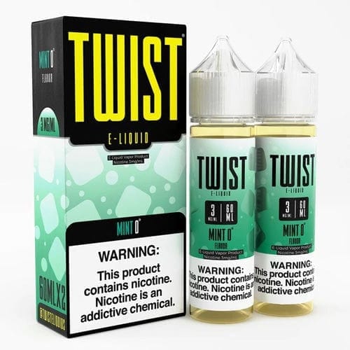 Mint 0° 2x 60ml (120ml) Vape Juice - Twist E-Liquid - 0mg