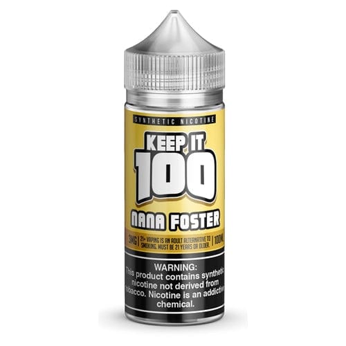 Nana Foster 100ml Vape Juice - Keep It 100 E Liquid