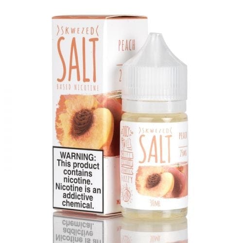 Skwezed Salt Peach 30ml Nic Salt Vape Juice Salt Nic Pod Vape Juice