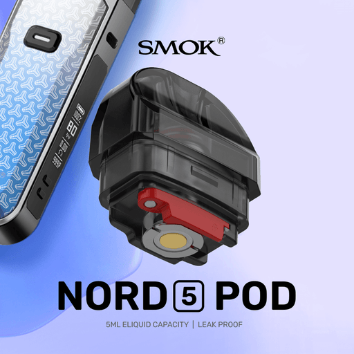 SMOK Nord 5 Replacement Pods (3x Pack) - Vape