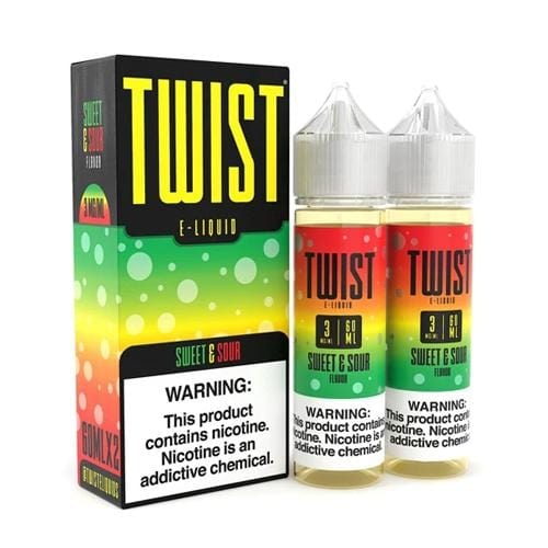 Sweet & Sour 2x 60ml (120ml) Vape Juice - Twist E-Liquids E Liquid