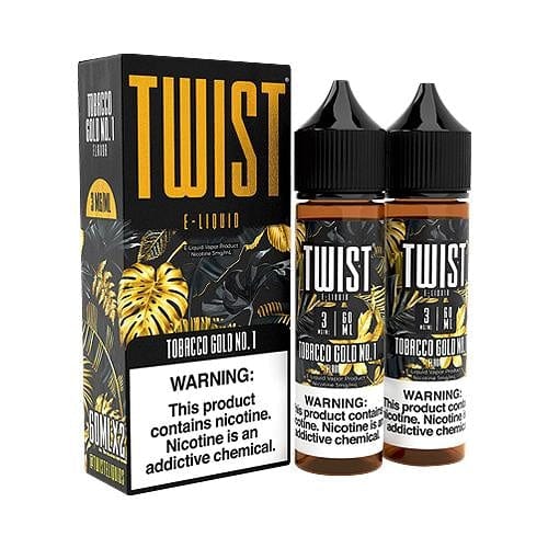 Tobacco Gold No.1 2x 60ml (120ml) Vape Juice - Twist E-Liquids E Liquid