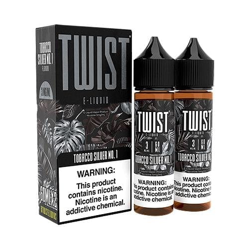 Tobacco Silver No.1 2x 60ml (120ml) Vape Juice - Twist E-Liquids E Liquid