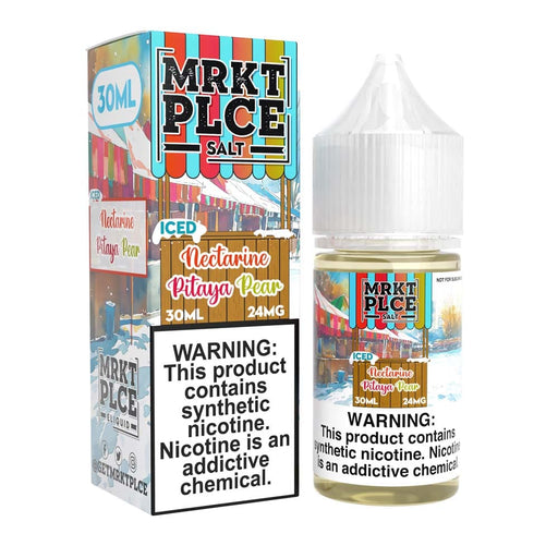 MRKT PLCE Salts ICED Nectarine Pitaya Pear 30ml Nic Salt Vape Juice