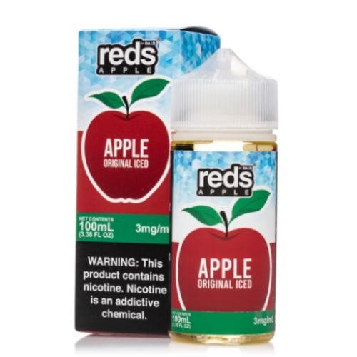 Reds Apple Original Iced 100ml Vape Juice