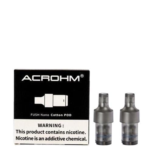 Acrohm Fush Nano Replacement Pod Cartridges (Pack of 2) - Pods - Vape