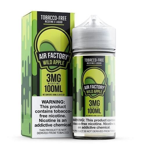 Air Factory Wild Apple 100ml Tobacco-Free Vape Juice E Liquid
