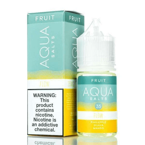 Aqua Synthetic Nicotine Flow 30ml Nic Salt Vape Juice Salt Nic Pod Vape Juice
