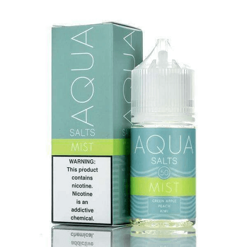 Aqua Synthetic Nicotine Mist 30ml Nic Salt Vape Juice Salt Nic Pod Vape Juice