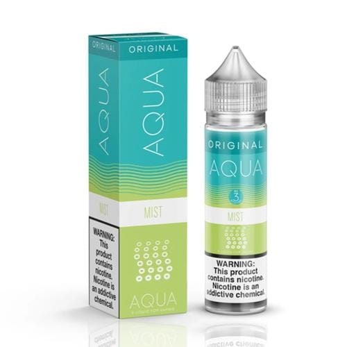 Aqua Synthetic Nicotine Mist 60ml Vape Juice E Liquid