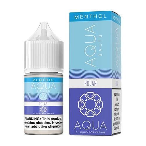 Aqua Synthetic Nicotine Polar 30ml Nic Salt Vape Juice Salt Nic Pod Vape Juice