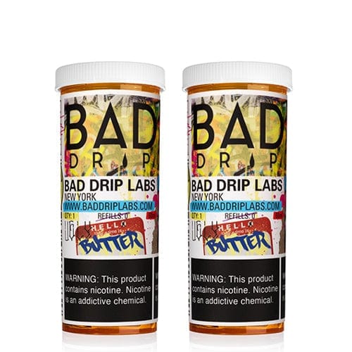Bad Drip Ugly Butter 2x 60ml Vape Juice E Liquid