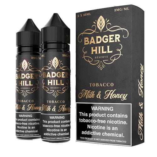 Badger Hill Reserve Milk & Honey 120ml Vape Juice