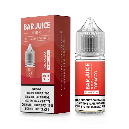 Bar Juice Tobacco Nic Salt Vape Juice 30ml