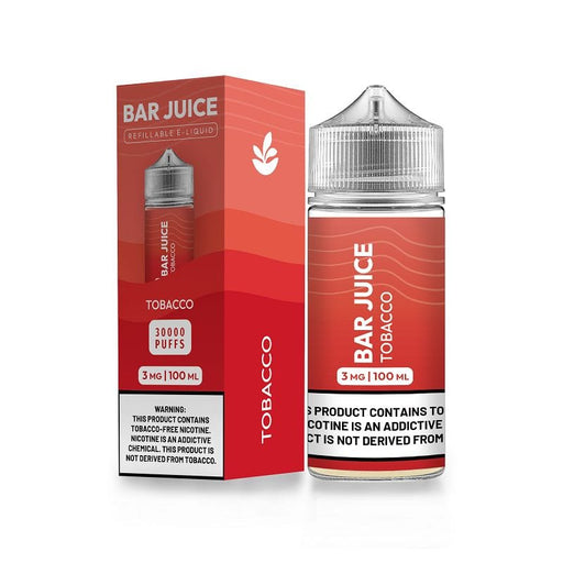 Bar Juice Tobacco Vape Juice 100ml