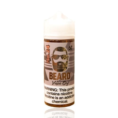 Beard Vape Co No. 24 Salted Caramel Malt 120ml Juice (0mg) - 0MG -