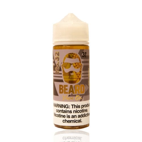 Beard Vape Co No. 32 Cinnamon Funnel Cake 120ml Vape Juice (0mg) E Liquid