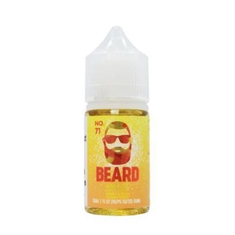 Beard Vape Co Salts No. 71 Sweet & Sour Sugar Peach 30ml Nic Salt Vape Juice Salt Nic Pod Vape Juice