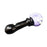 Black & Purple Handmade Glass Spoon Pipe - Alternatives - Vape