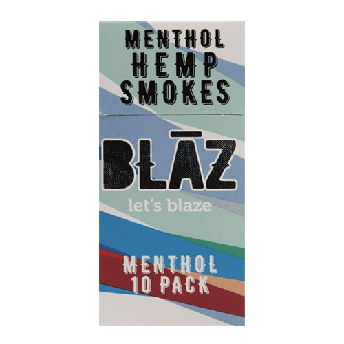 BLAZ Premium Hemp Smokes - 10 Cigs/Pack - Cigarette Solutions - Vape