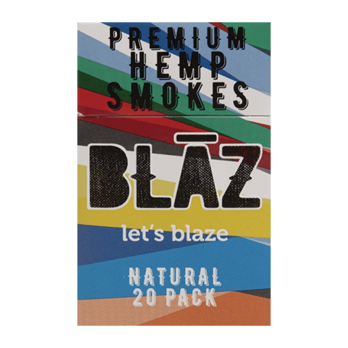 BLAZ Premium Hemp Smokes - 20 Cigs/Pack - Cigarette Solutions - Vape