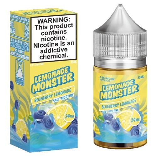 Blueberry Lemonade 30ml Nic Salt Vape Juice - Lemonade Monster Salt Nic Pod Vape Juice
