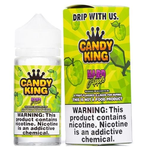 Candy King Hard Apple Synthetic Nicotine 100ml Vape Juice E Liquid