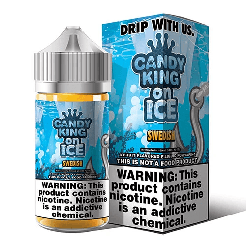 Candy King on Ice Swedish 100ml Vape Juice E Liquid