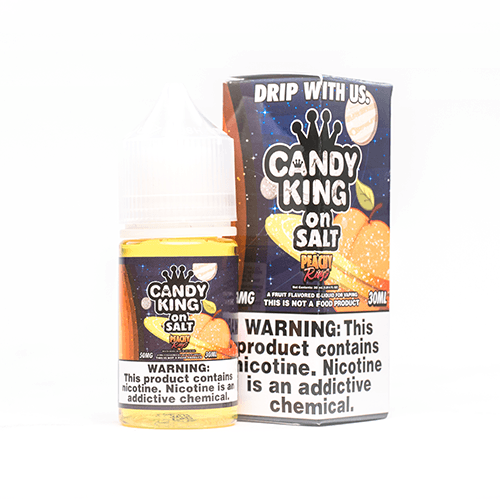Candy King On Salt Peachy Ring 30ml Nic Salt Vape Juice Salt Nic Pod Vape Juice