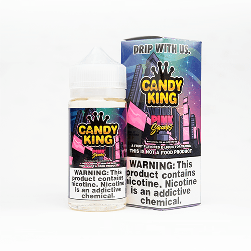 Candy King Pink Squares 100ml Vape Juice E Liquid