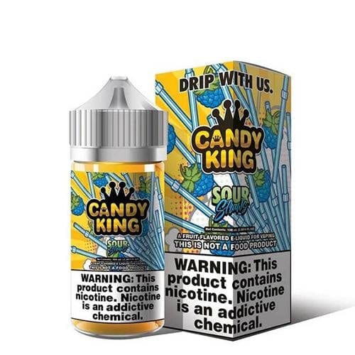 Candy King Sour Straws 100ml Vape Juice E Liquid