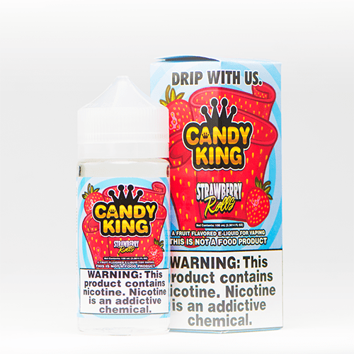 Candy King Strawberry Roll 100ml Vape Juice E Liquid