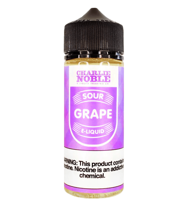 Charlie Noble Sour Grape 120ml Vape Juice - 0mg