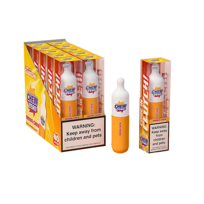 Chew Zero 0mg Disposable Vape (0% Nicotine 4000 Puffs) - MOMO