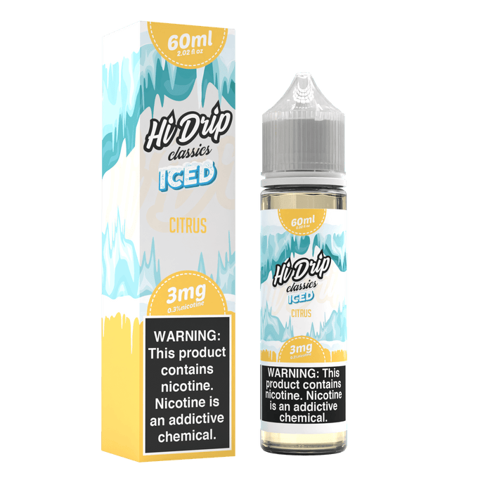 Citrus Iced 60ml Vape Juice - Hi Drip E Liquid
