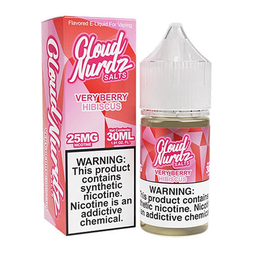 Cloud Nurdz Salts Very Berry Hibiscus Nic Salt Vape Juice 30ml