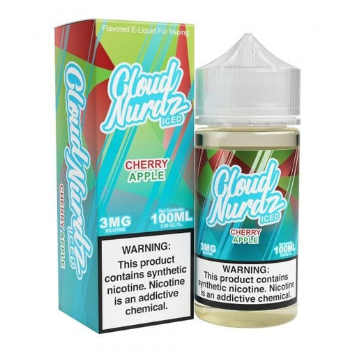 Cloud Nurdz Iced Cherry Apple TF Vape Juice 100ml