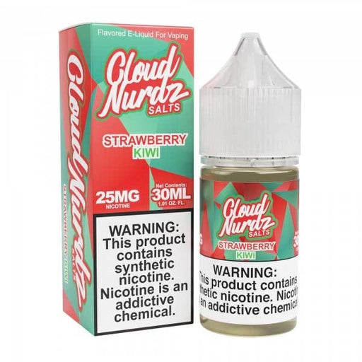 Cloud Nurdz Salts Strawberry Kiwi Nic Salt Vape Juice 30ml