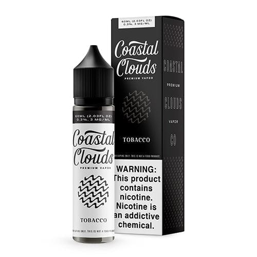 Coastal Clouds Tobacco 60ml Vape Juice E Liquid
