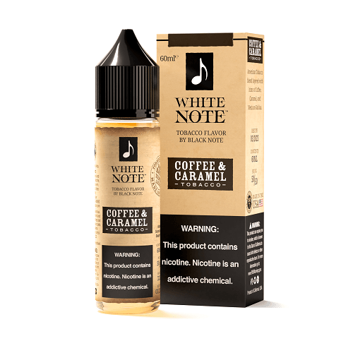 Coffee and Caramel Tobacco 60ml Vape Juice - White Note E Liquid