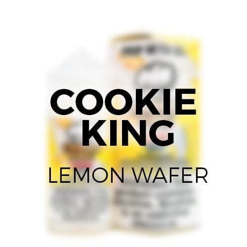 Cookie King Lemon Wafer 100ml Vape Juice E Liquid