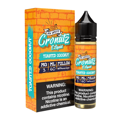 Cronutz Toasted Coconut 60ml Vape Juice E Liquid