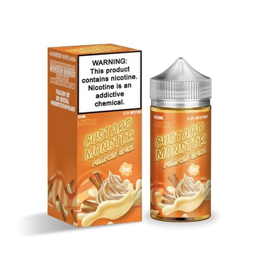 Custard Monster Pumpkin Spice 100ml Vape Juice - 0mg