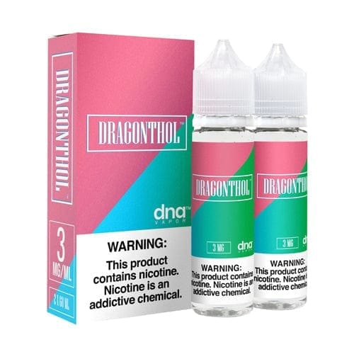 DNA Vapor Dragonthol 2x 60ml Vape Juice - 0MG